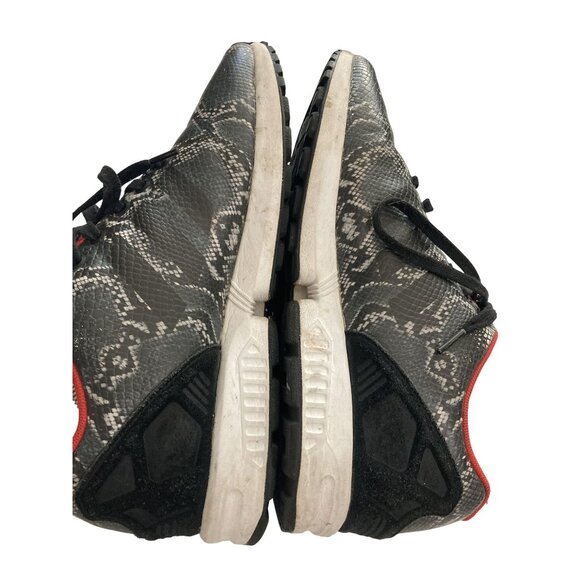 adidas Torsion ZX Flux men Size 10 black white athletic running sneakers shoes - Picture 6 of 8